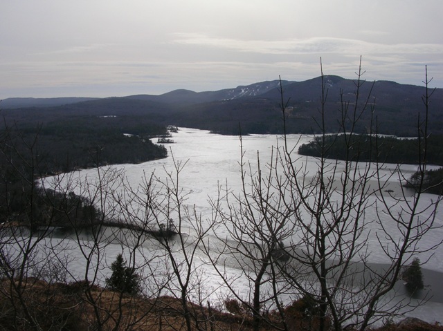 Megunticook Lake in Early Spring